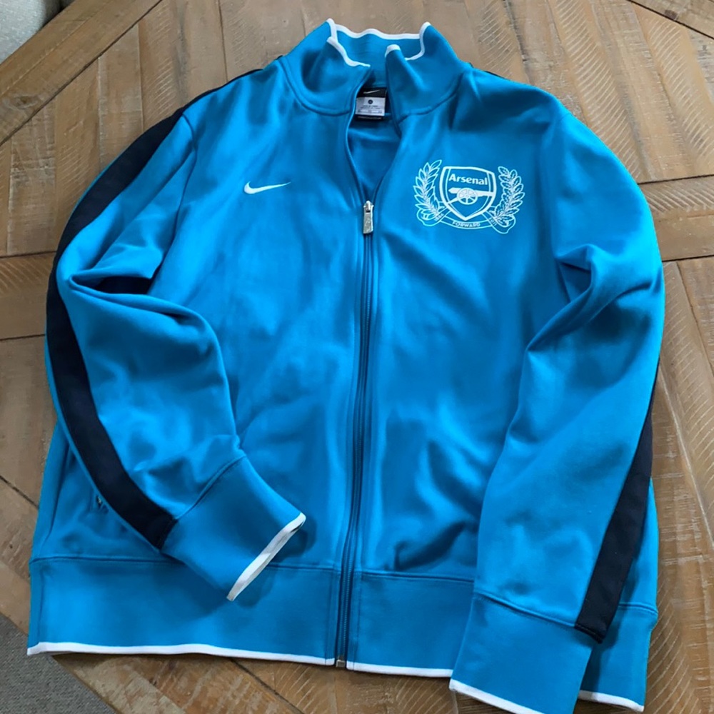 Men’s Nike N98 Arsenal Teal Jacket size XL